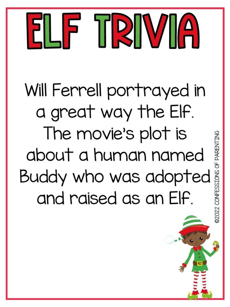 Elf Trivia Questions And Answers