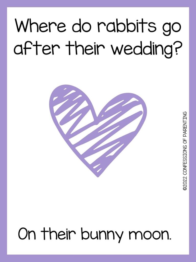 White background with purple border. Purple heart with purple scribble inside. Black letters saying love riddles