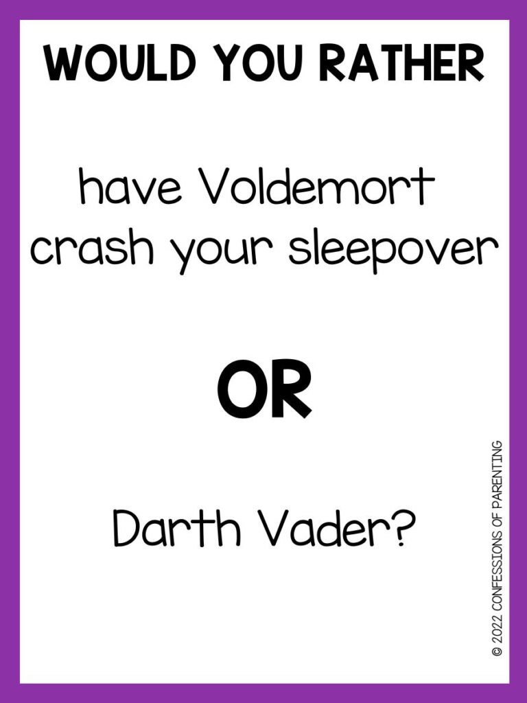 Star Wars Would You Rather Questions {Free Printable!} - Play Party Plan