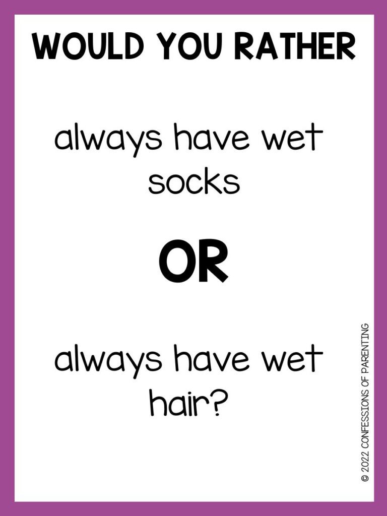 I just had to repin this! Haha!  Funny would you rather, Would you rather  questions, Would you rather