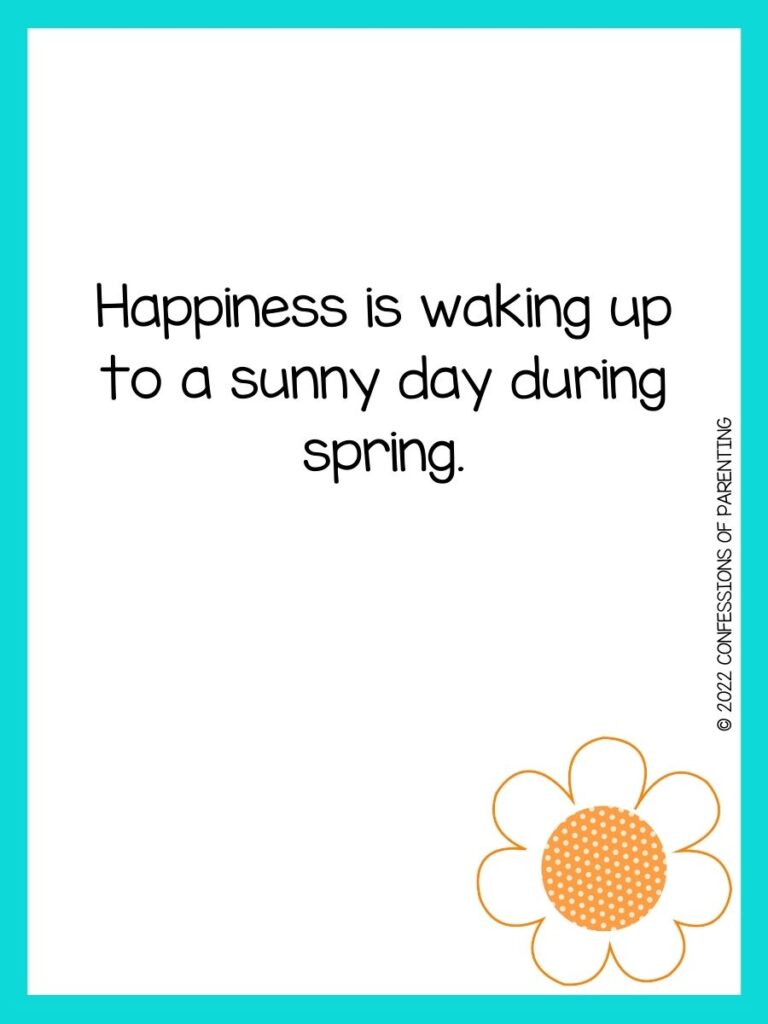 sunny spring day quotes