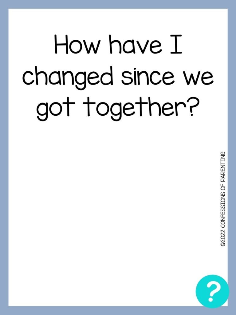 How well do you know me questions on white background with a lavender border and a teal question mark.