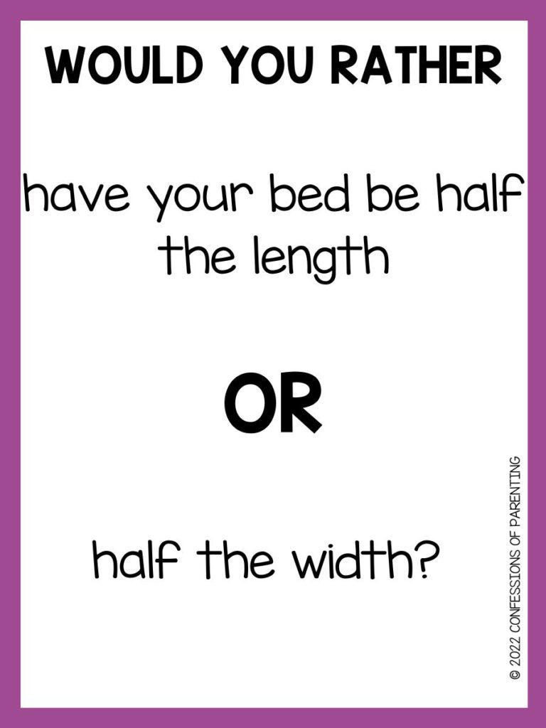 60+ Funny Would You Rather Questions - HobbyLark