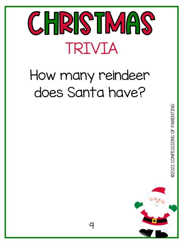 100 Best Christmas Trivia for Kids