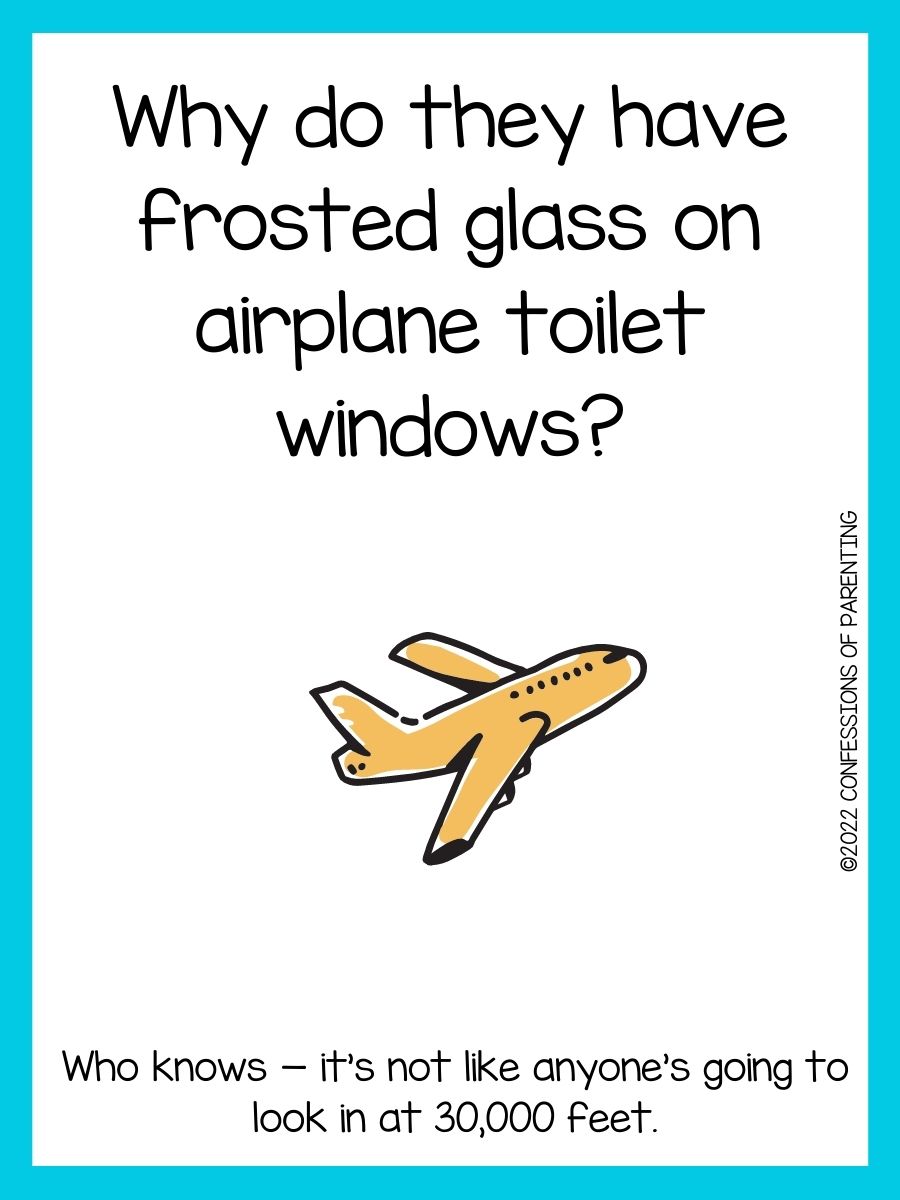 The Best Airplane Jokes For Kids that Soar