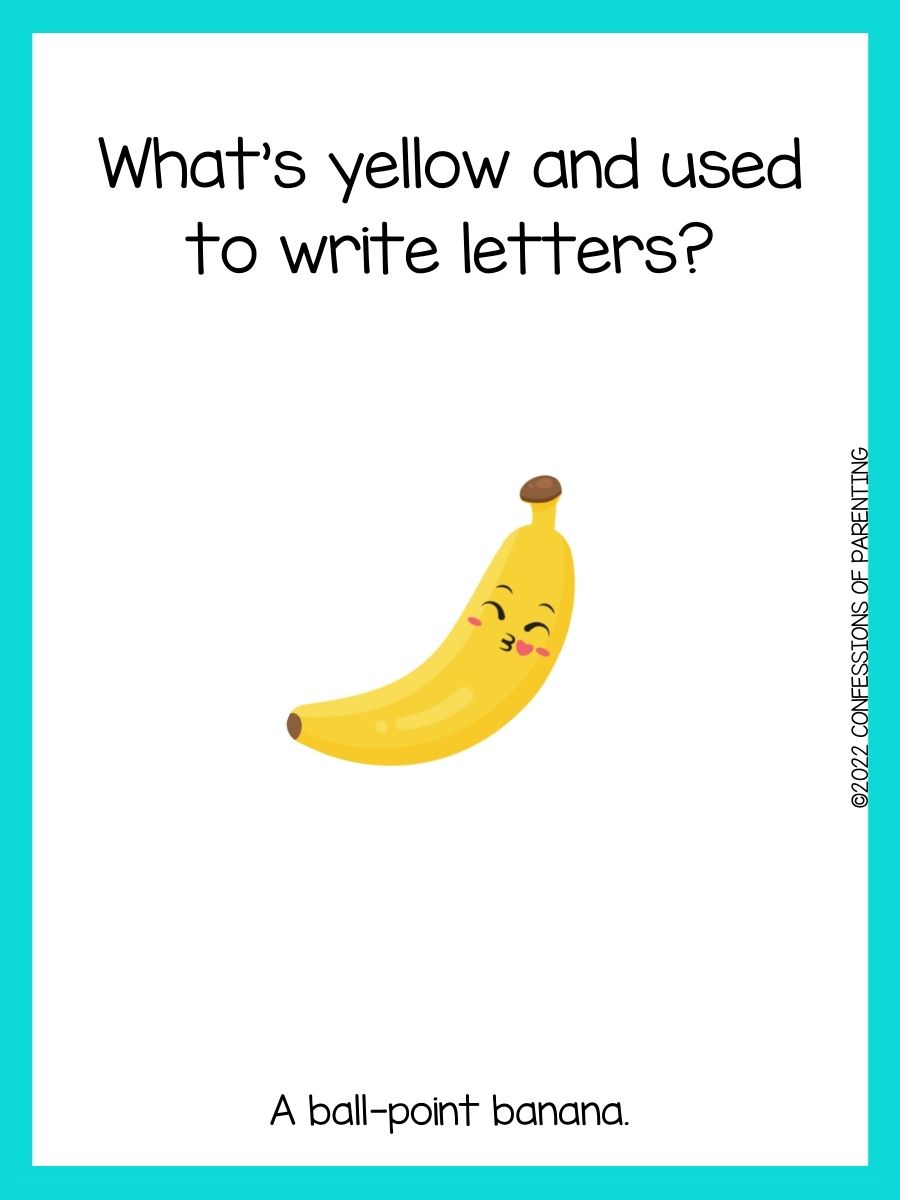 100 Perfect Banana Jokes for Kids