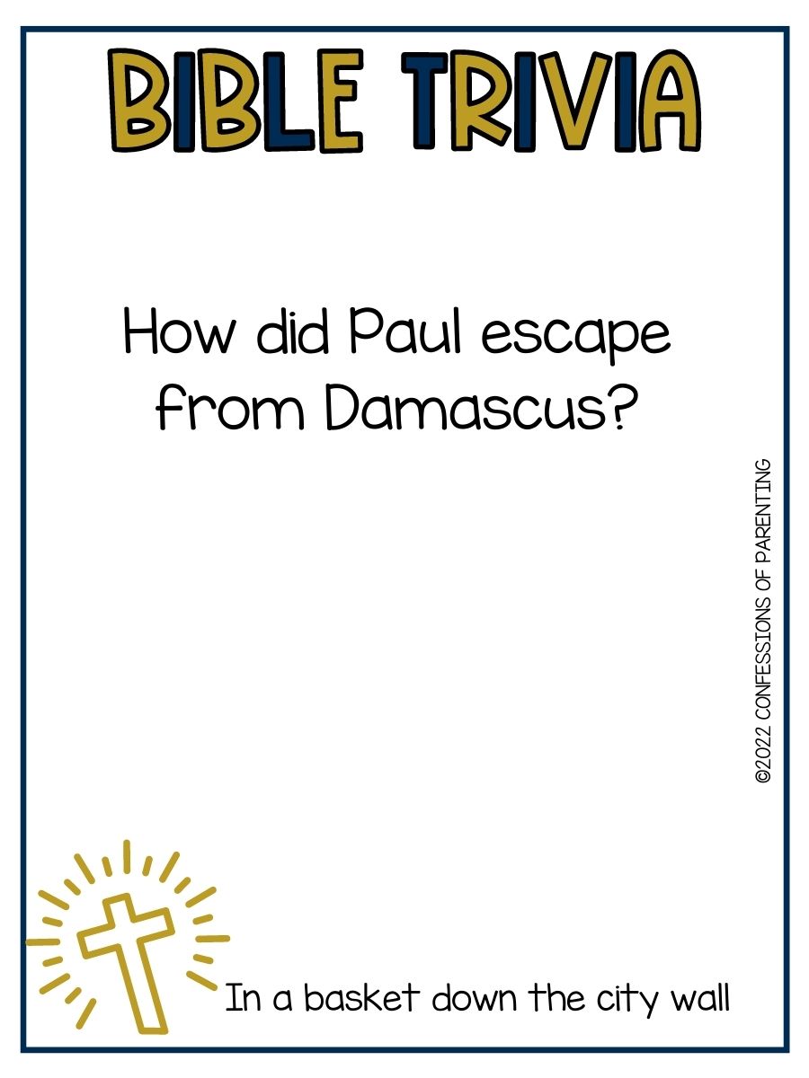 200+ Awesome Bible Trivia Questions and Answers!