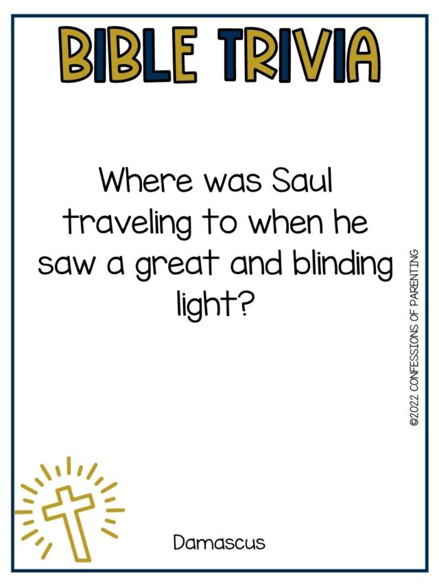 200+ Awesome Bible Trivia Questions and Answers!