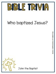 200+ Awesome Bible Trivia Questions and Answers! - Confessions of ...