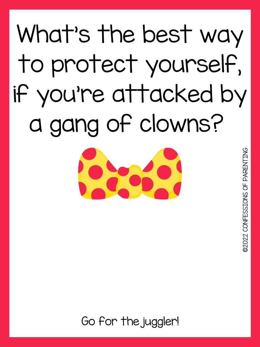 100 Hysterical Clown Jokes For Kids