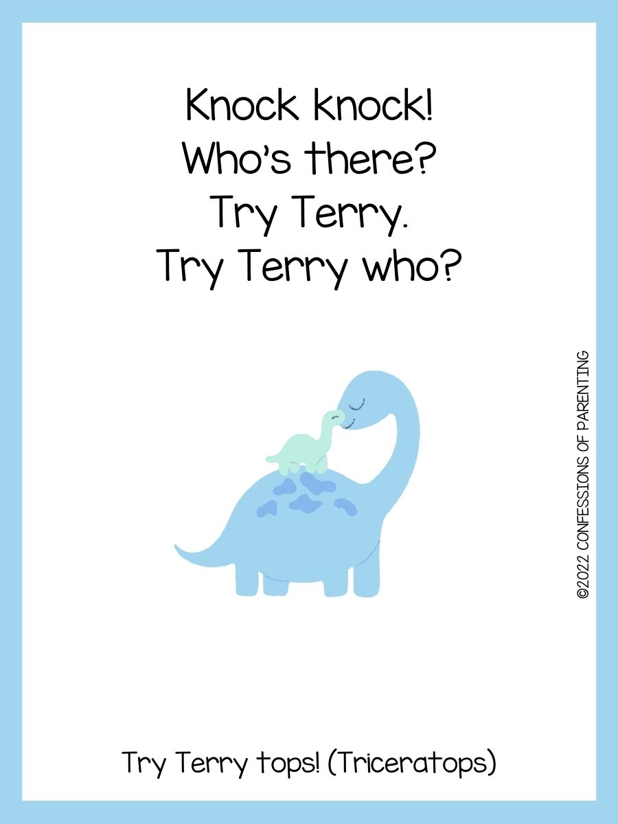 There's A Dinosaur Knocking At My Door The Best Dinosaur Jokes that Make You Rawrrrr