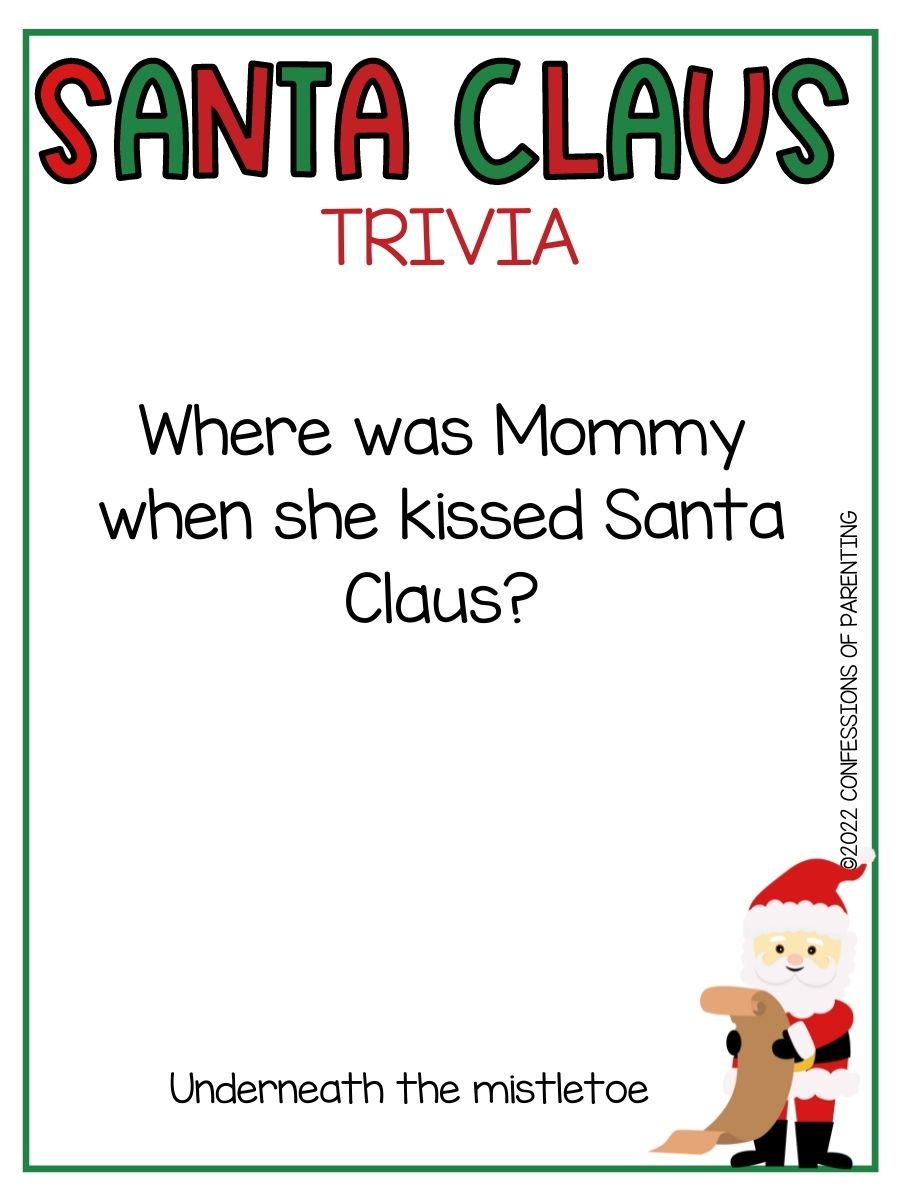 Christmas Trivia For Kids 