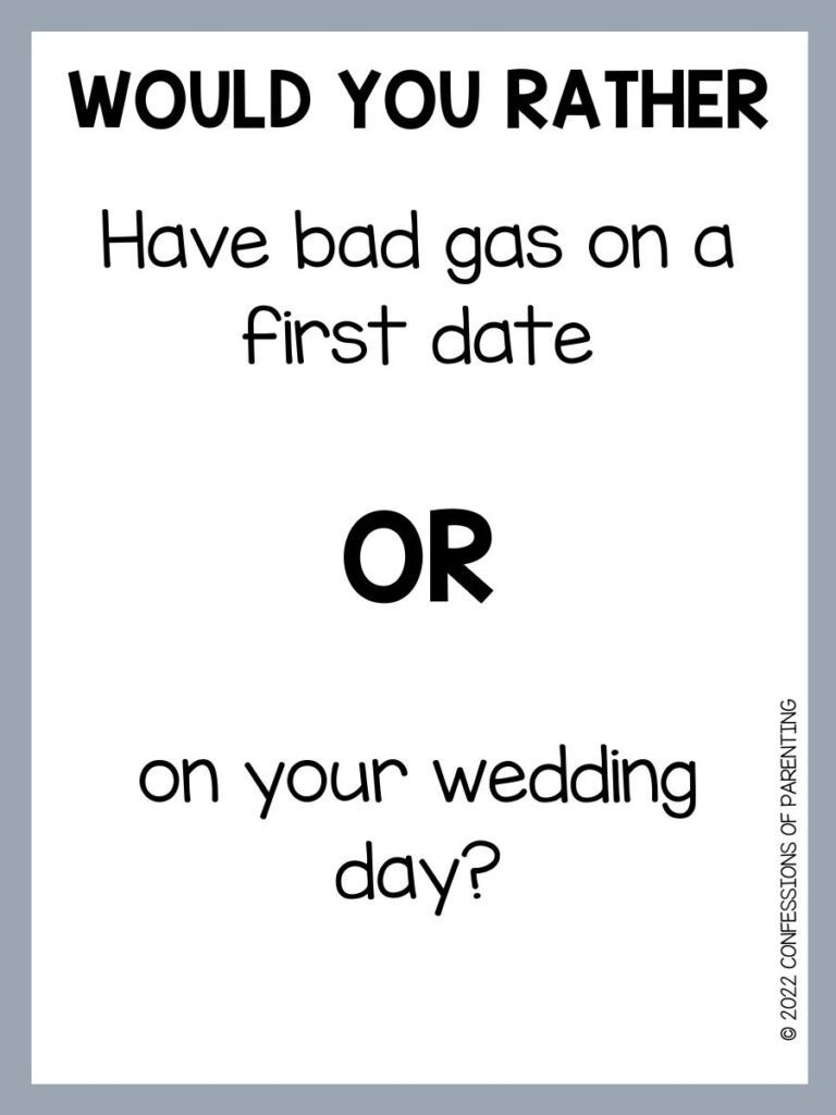 Printable Couple Would You Rather Questions – buck & co.