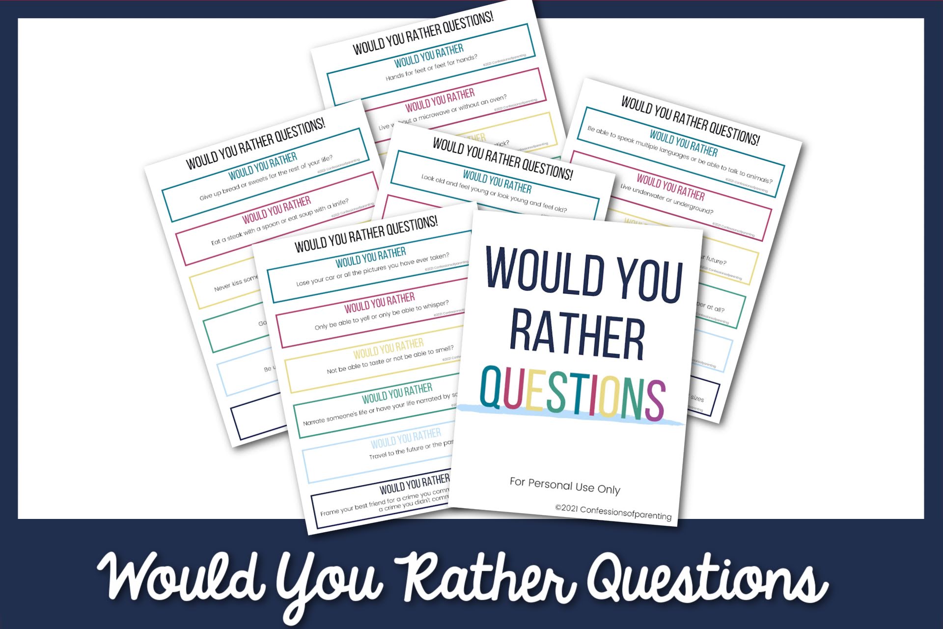 Would You Rather Questions for Girls – MicheleTripple