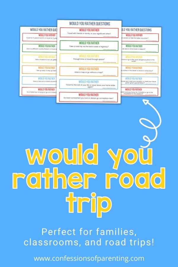 Would You Rather Travel Questions