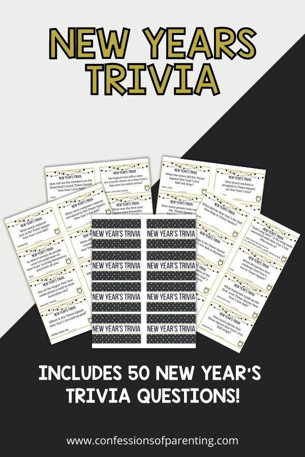 50 New Years Trivia Questions - Confessions of Parenting- Fun Games, Jokes, and More 50 New Years Trivia Questions - Confessions of Parenting- Fun Games, Jokes, and More