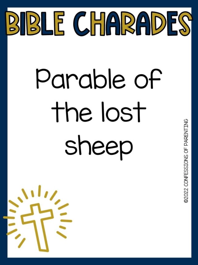 100 Best Bible Charades + Printable Cards