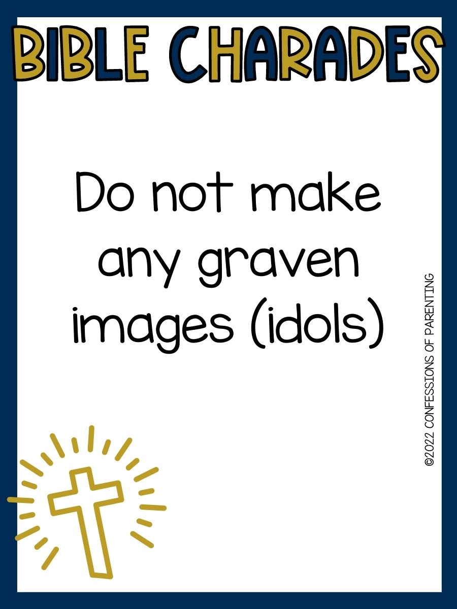 100 Best Bible Charades + Printable Cards