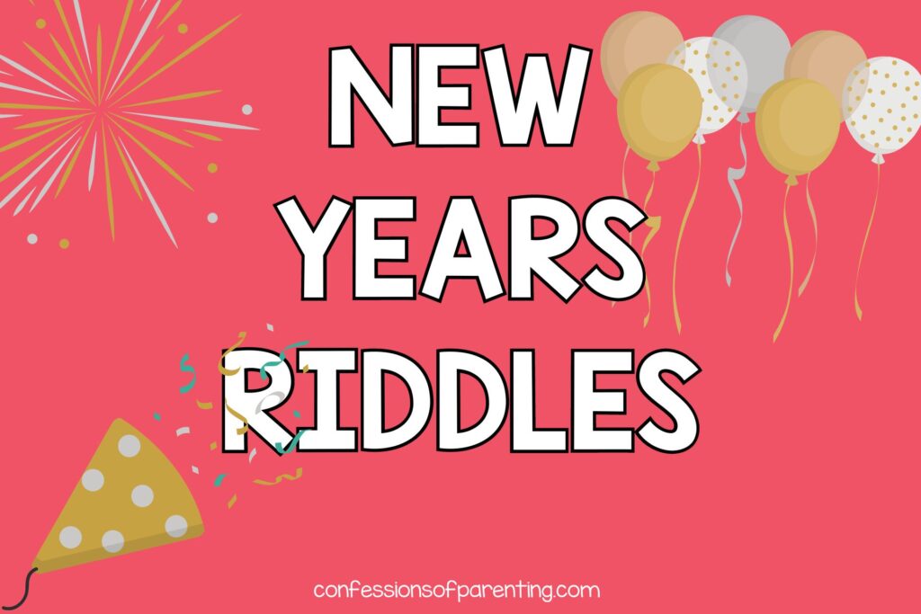 New Year's Eve Riddles NYE Party Games New Years Eve 