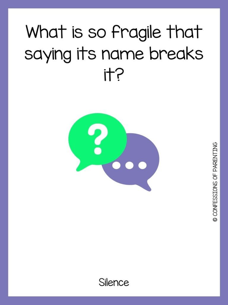 What Is So Fragile That Saying Its Name Breaks It 130 Challenging Riddle Me This Riddles With Answers
