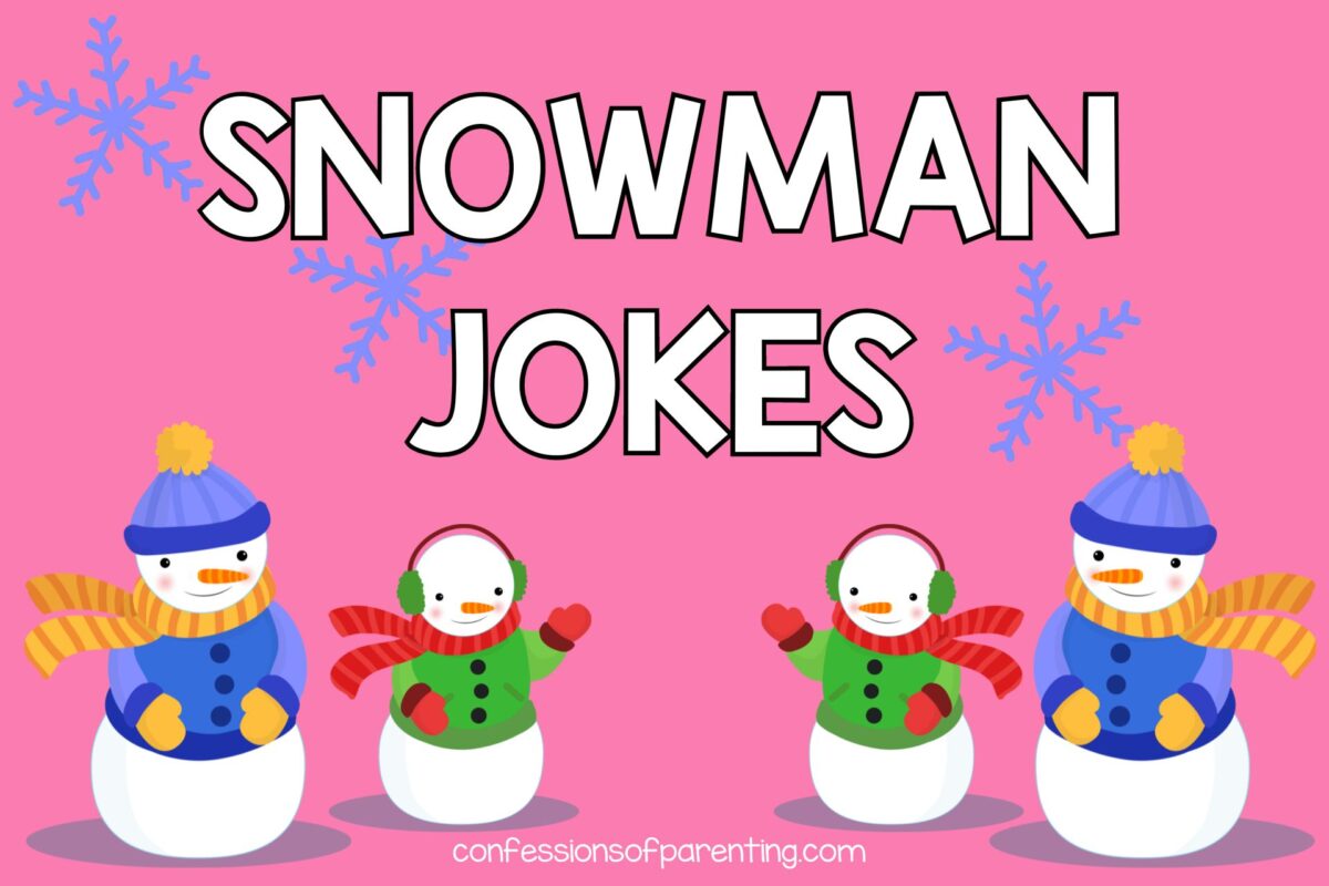 120 Best Snowman Jokes for Kids