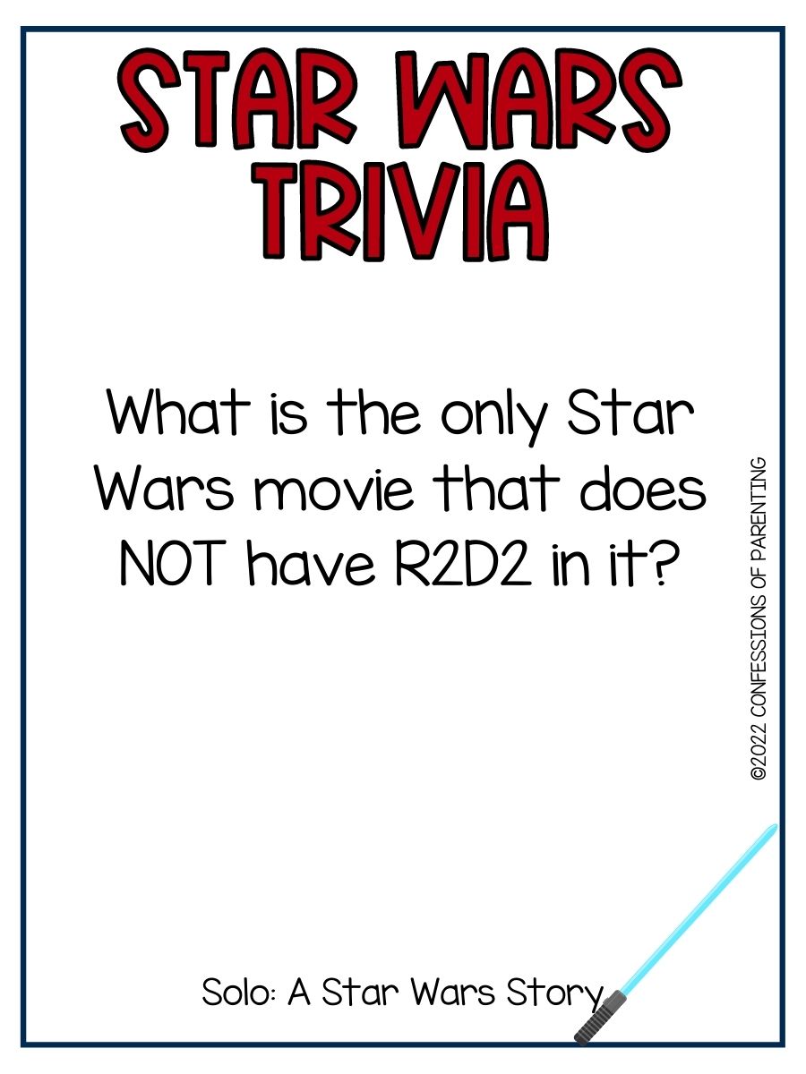 90 Best Star Wars Trivia Questions And Answers