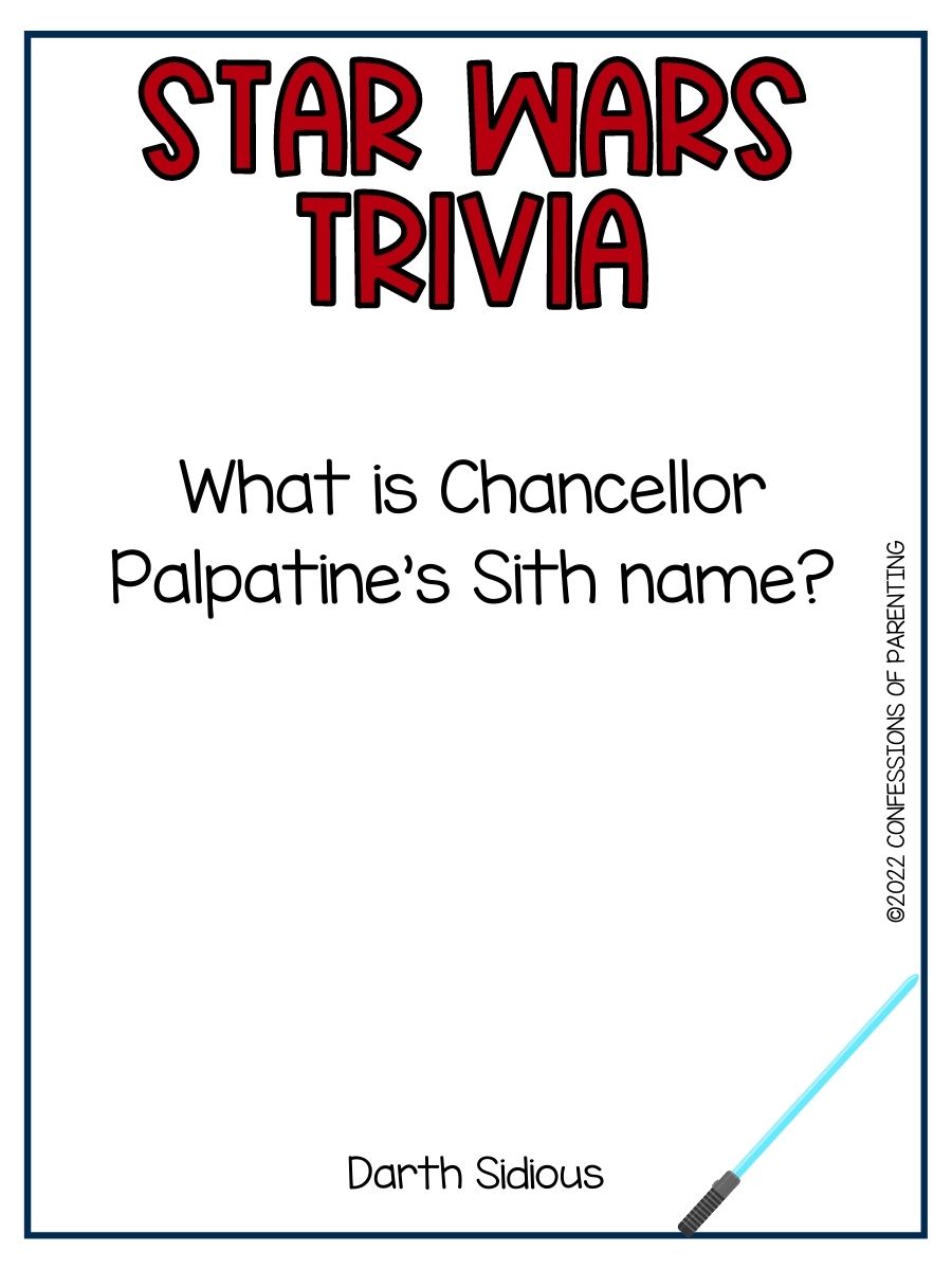 90 Best Star Wars Trivia Questions And Answers