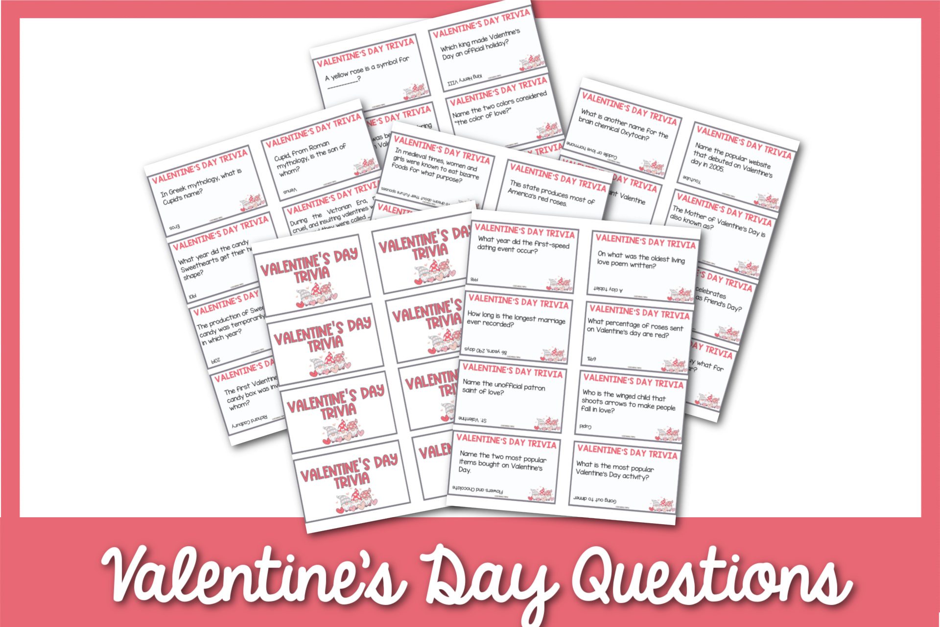 100 Valentine's Day Trivia