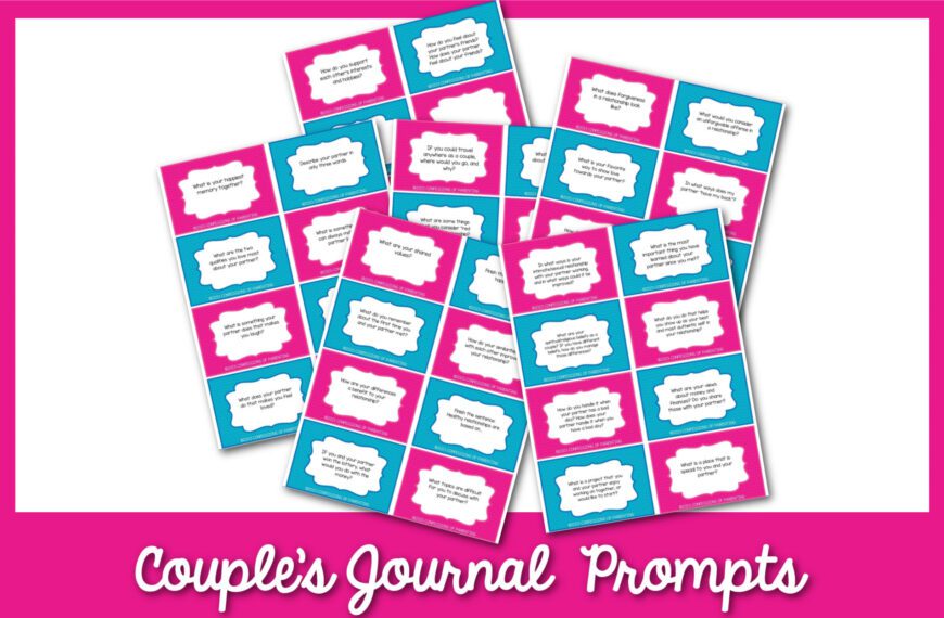 50 Perfect Couples Journal Prompts