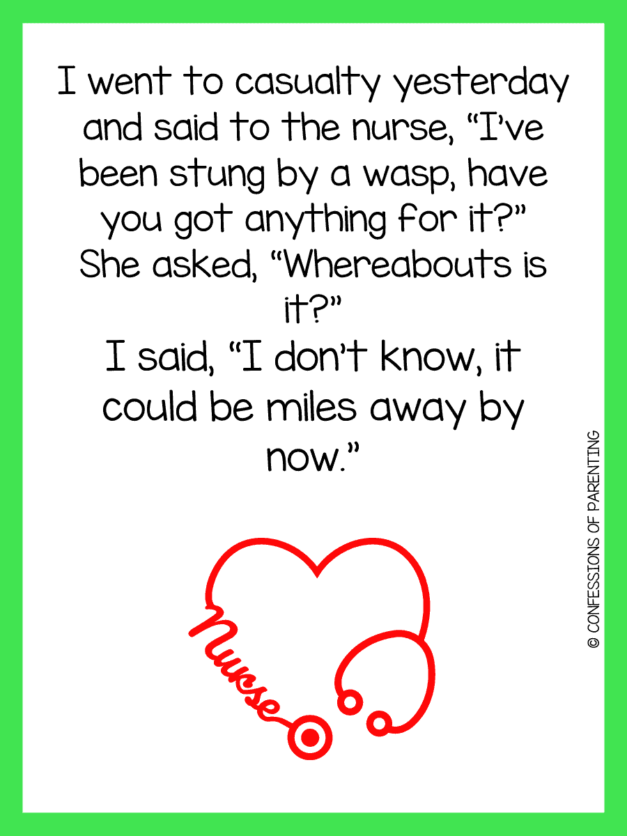 The Best Nurse Jokes That Cure Your Boredom [Free Joke Cards]