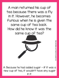 100 Challenging Detective Riddles [Free Riddle Cards]
