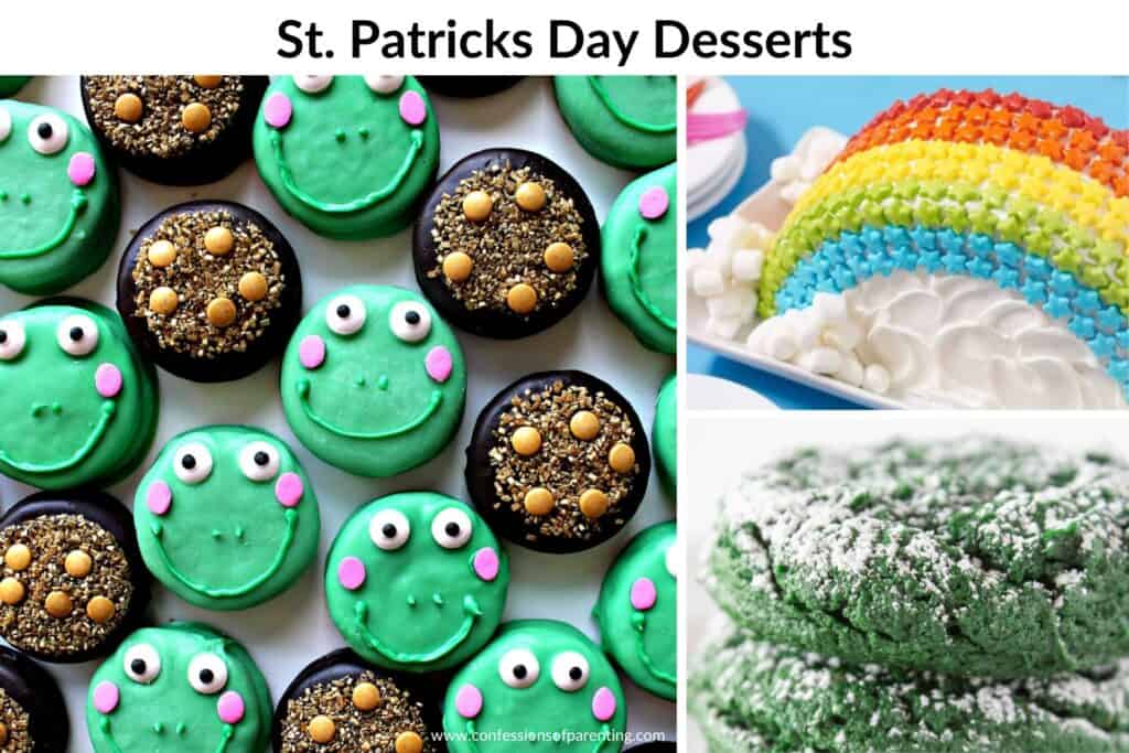 3 St. Patrick's Day desserts pictures 