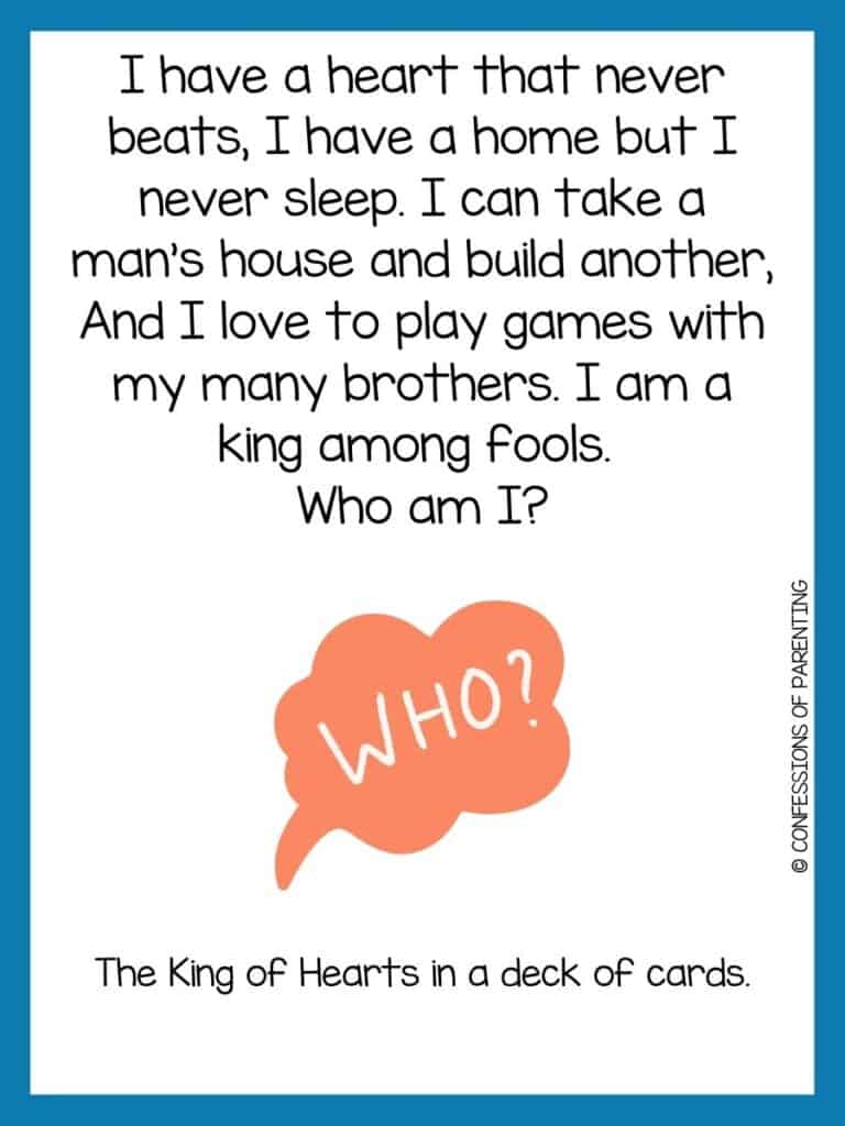 45 Awesome Who Am I Riddles? [Free Riddle Cards]