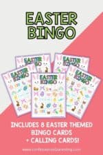 Easter Bingo Free Printable