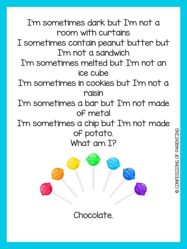 37 Sweet Candy Riddles [Free Riddle Cards]