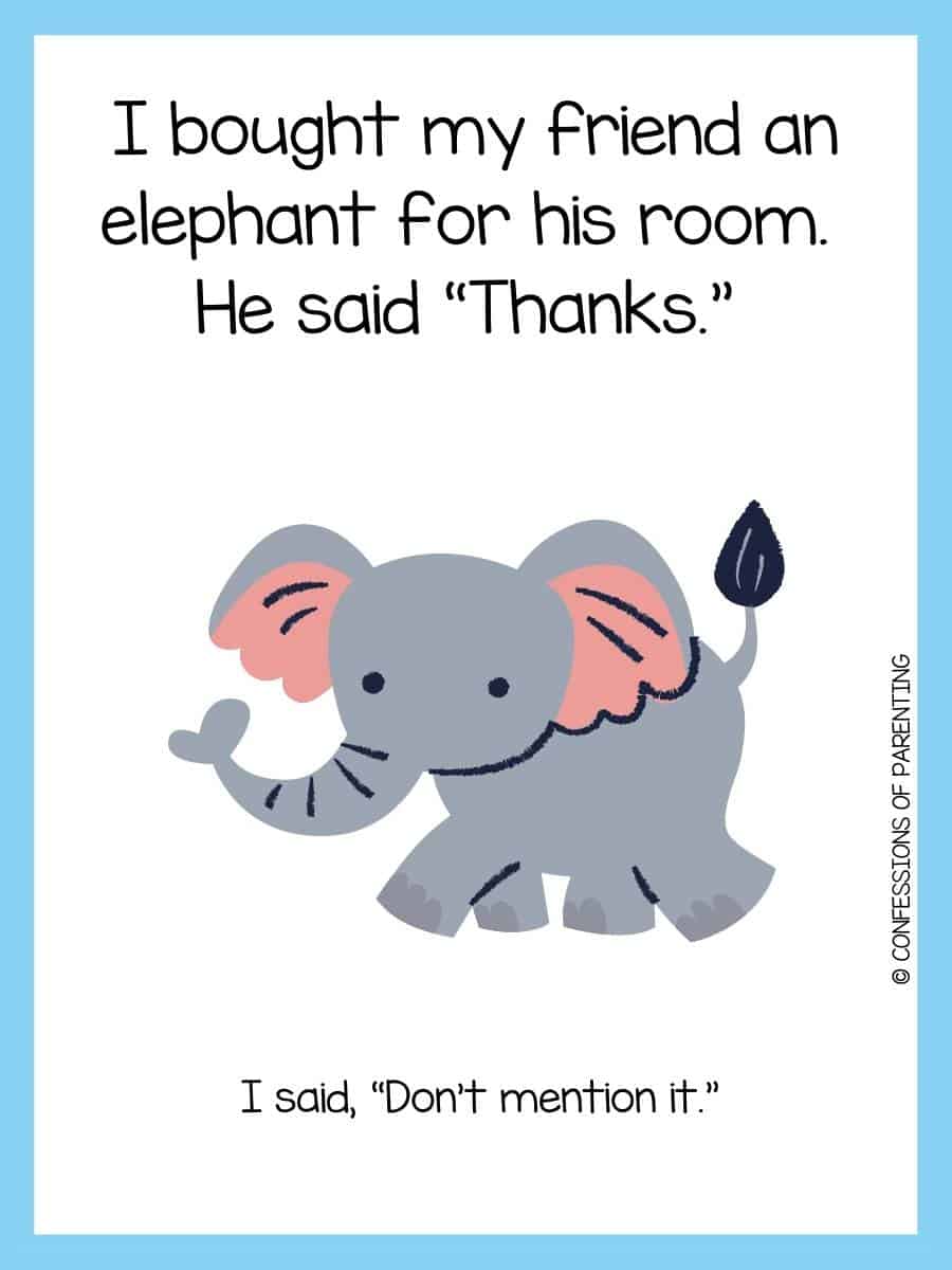 115 Funny Elephant Jokes That Make You LOL [Free Joke Cards]