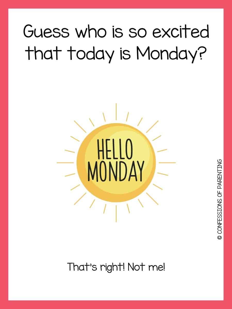 80+ Best Monday Jokes That Make You LOL [Free Joke Cards]