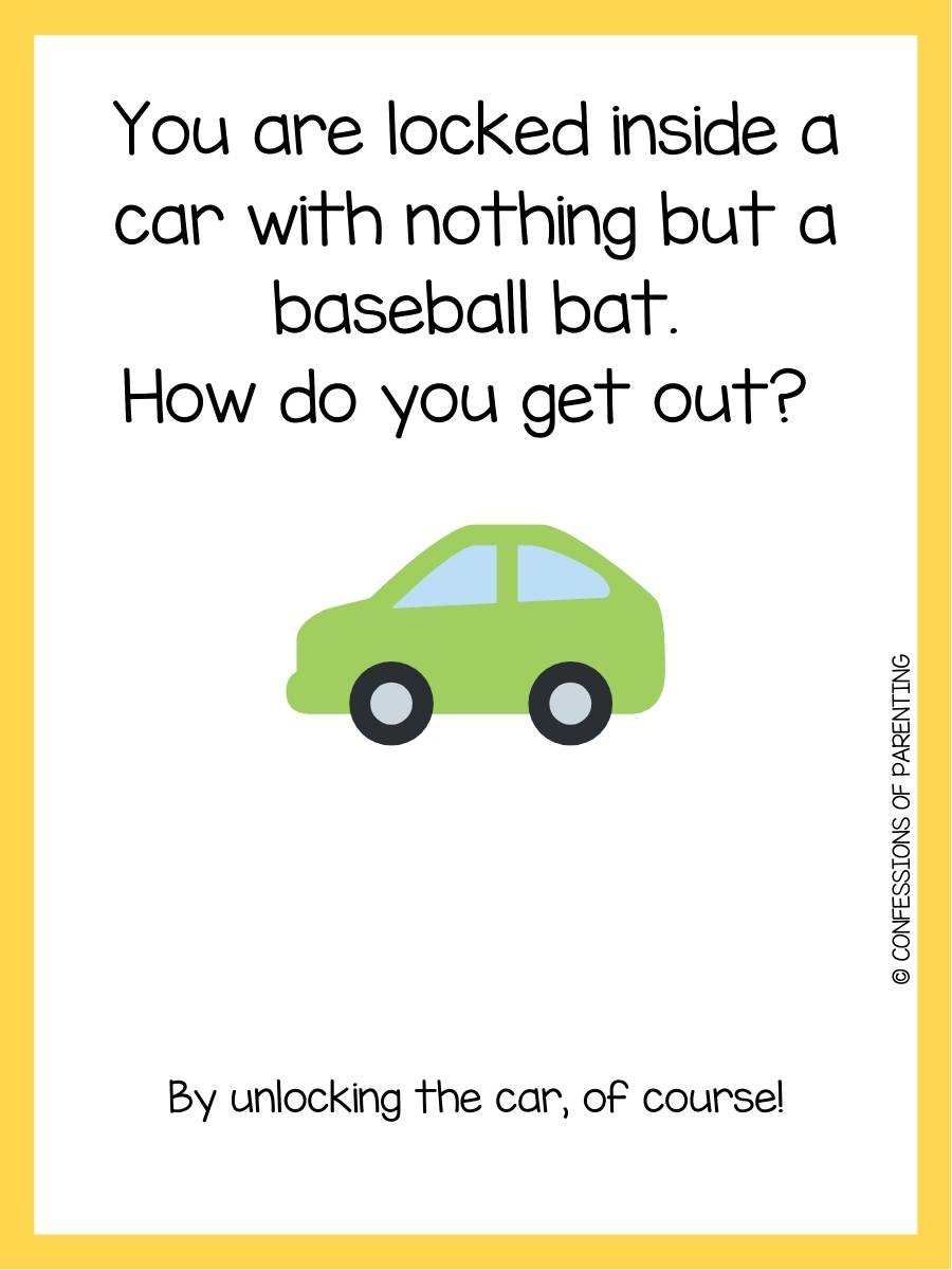 30 Best Car Riddles That Give You the Green Light To Laughs