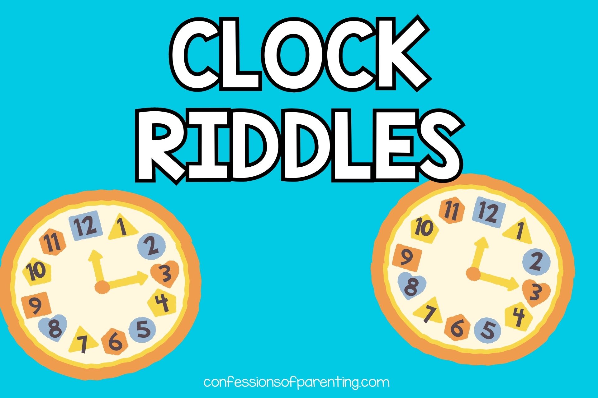 20 Best Clock Riddles With Answers Free Riddle Cards 