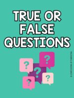 100 Fun True or False Questions for Kids