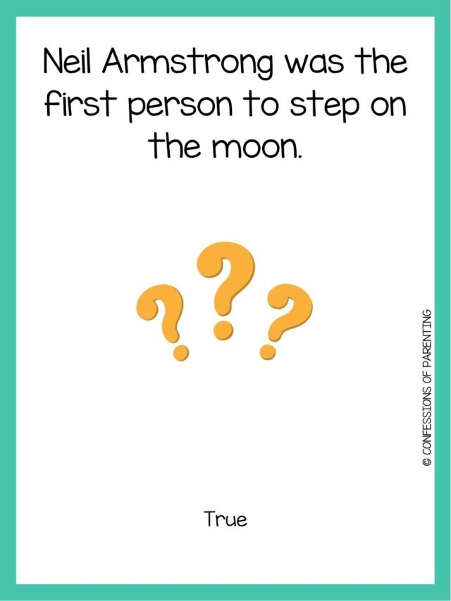 100 Fun True or False Questions for Kids