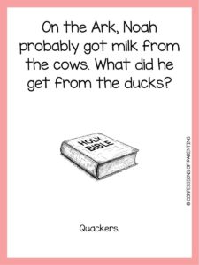 120 Bible Jokes to Add Some Humor to Your Bible Study [Free Joke Cards]