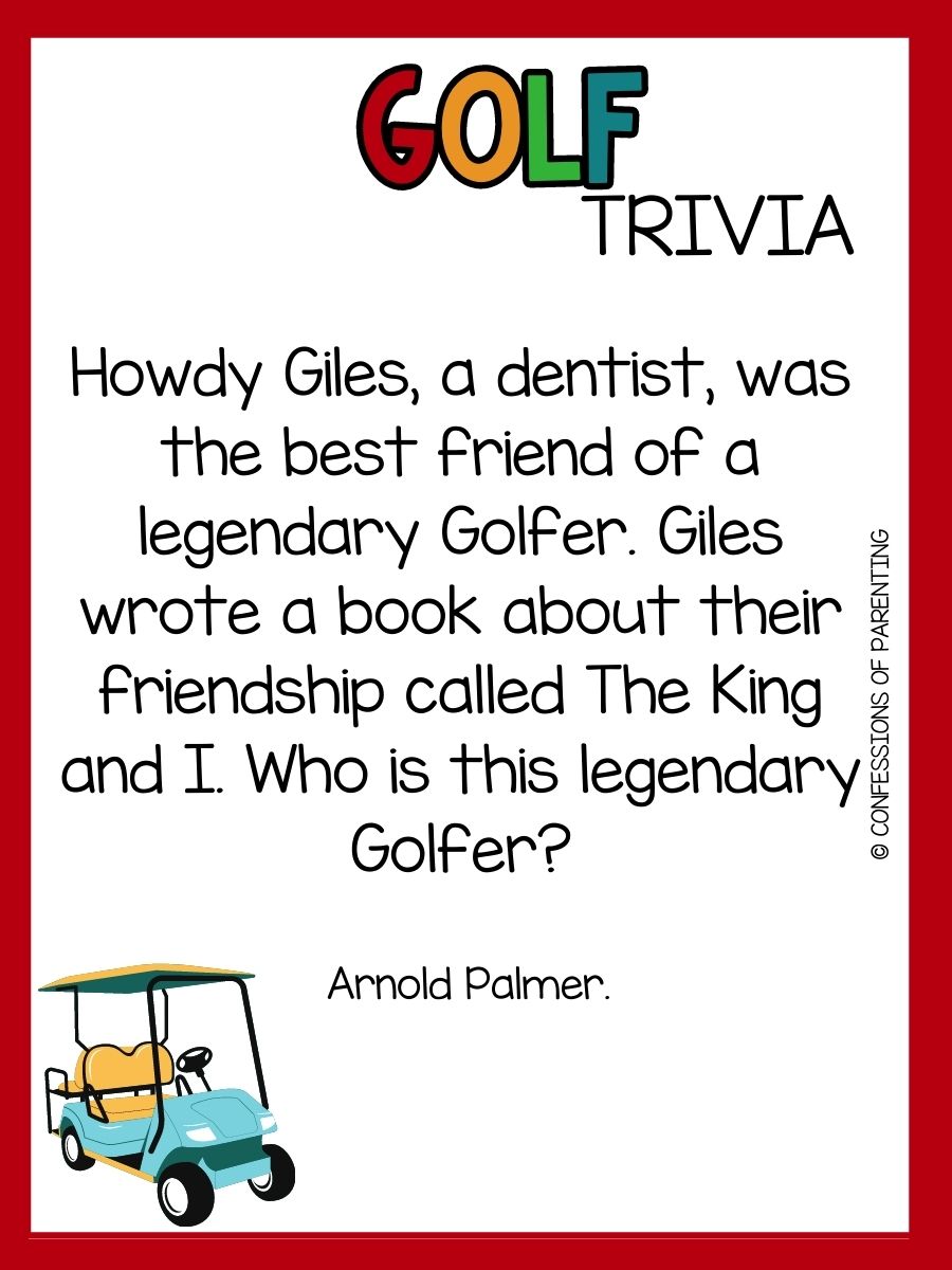 100 Best Golf Trivia Questions and Answers