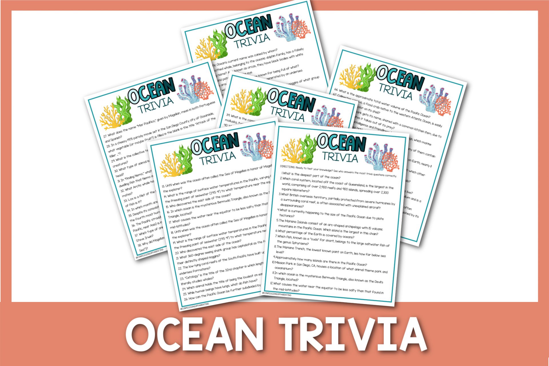 78 Best Ocean Trivia Questions and Answers