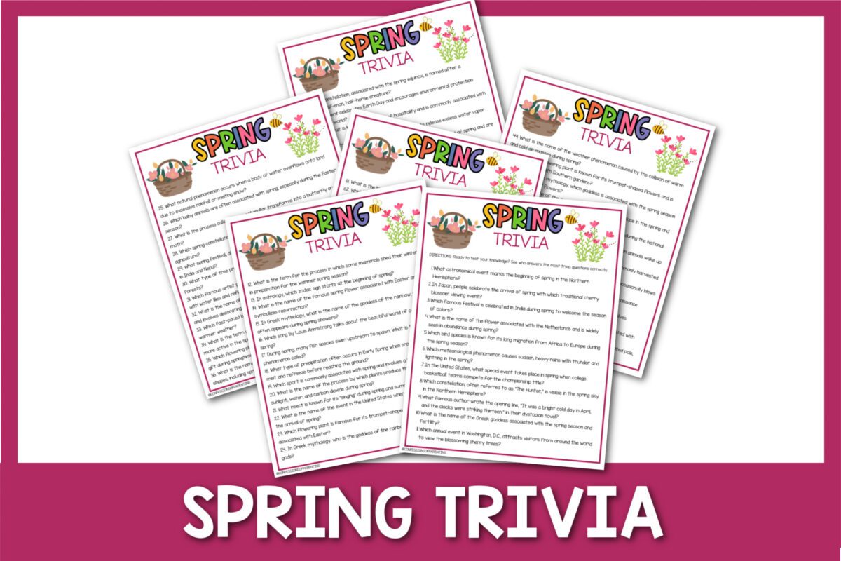 100 best spring trivia questions and answers