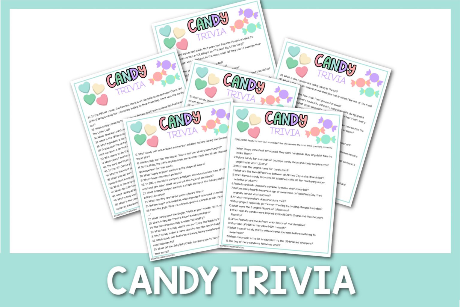 185 sweet candy trivia questions and answers