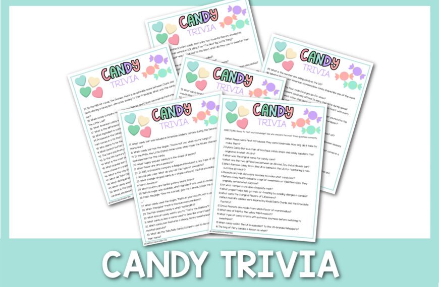 185 Sweet Candy Trivia Questions and Answers