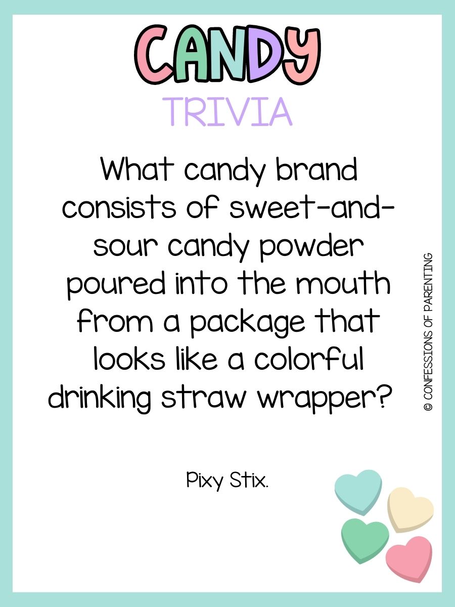 185 Sweet Candy Trivia Questions and Answers