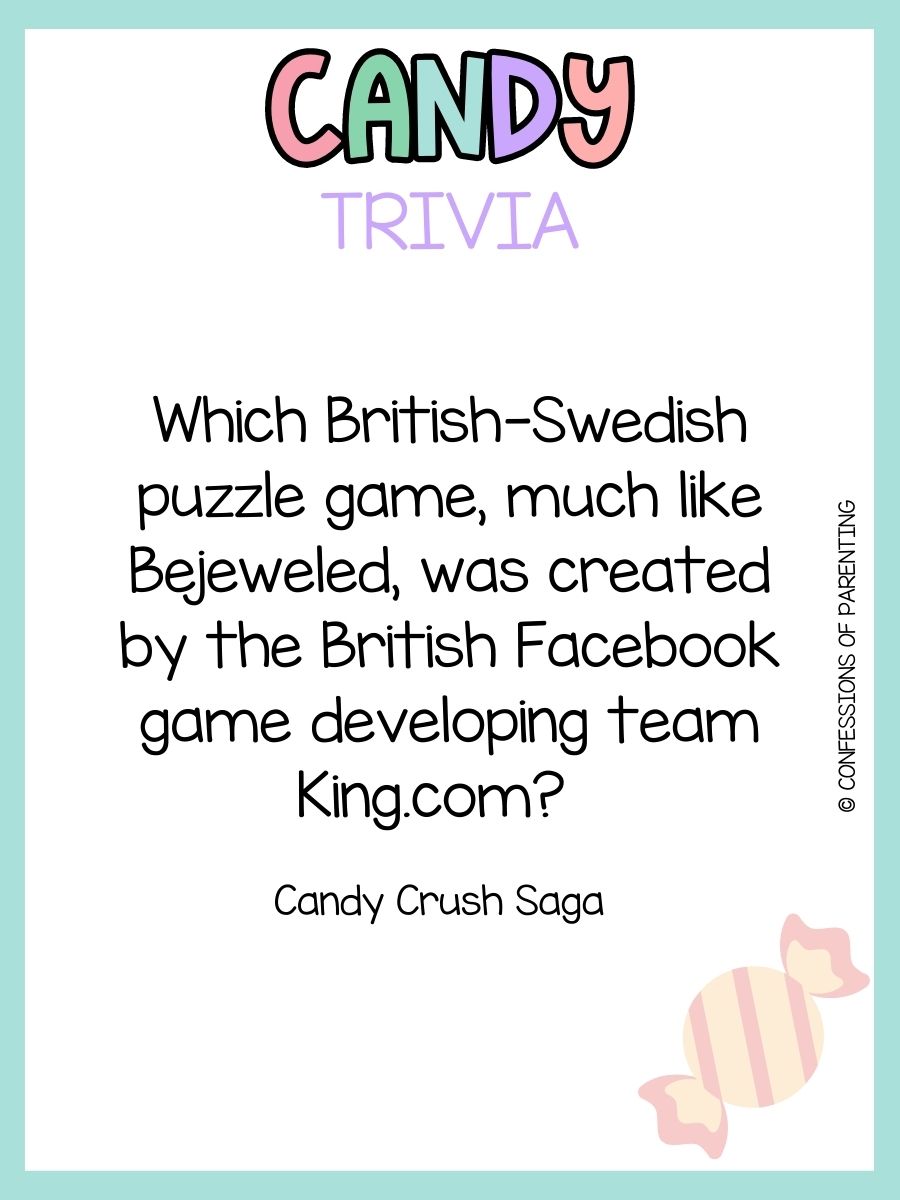 185 Sweet Candy Trivia Questions and Answers