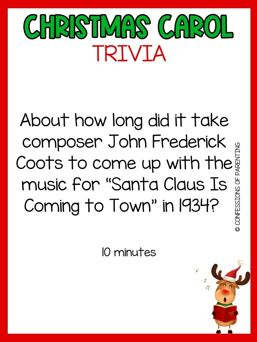 80 Festive Christmas Carol Trivia Questions and Answers